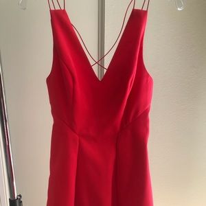 TOPSHOP Orange Dress